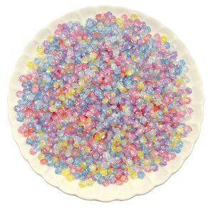 300 PCS Mini 3D Resin Flower Flatback Floral Charms for Nail Art & DIY Crafts